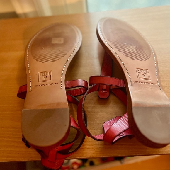 FRYE Leather Rachael Sandals - Picture 7 of 7